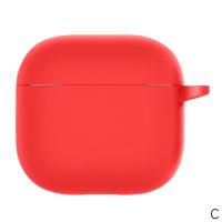 Funda Protectora Para Airpods 4 De Silicona Suave Color Sólido Anti-caída Protección Contra Polvo Cubierta Para Auriculares Inalámbricos - details 7