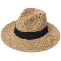 Sombrero De Paja Panamá Plegable Para Mujer Sombrilla Gran Alas Protección Solar De Playa Verano Unisex Casual - details 3