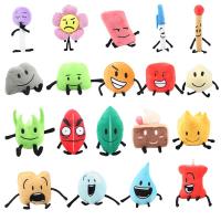 Muñeco De Peluche Battle for Dream Island Estilo 18 Leafy Firey Flower Waterdrop Bubble Cake Lollipop Regalo Para Niños Relleno De Algodón PP Tamaño 15-30cm Unisex - details 0