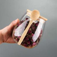 Contenedores Herméticos Para Almacenamiento De Alimentos Jars De Vidrio Con Tapa Sellada Para Azúcar Y Té Cajas Airtight Para Cocina Jars De Café - details 4