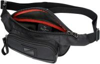 Pepe Jeans Straps Riñonera con Bolsillo Negro 30x13x5 cms Poliéster con detalles en Piel Sintética - details 4