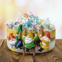 3pcs Encantadores Pendants De Resina Gnome Para Colgar Taza Florero Y Decoración Del Hogar Decoración De Jardín Al Aire Libre Paisaje De Macetas - details 9