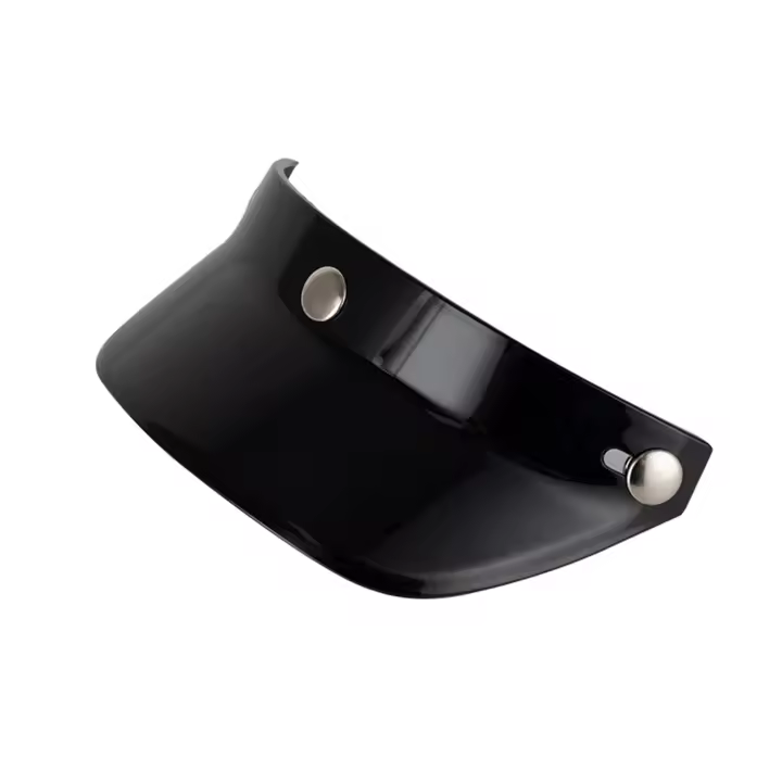 Visera De Casco De Motocicleta 3/4 Abierto Antirreflejo Material De Poliéster Protección Contra El Sol - 1