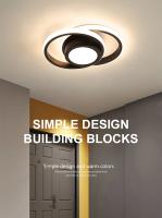 Luz De Techo LED Moderna Para Sala De Estar Pasillo Corredor Balcón Foyer Decoración Interior Del Hogar Sensor De Movimiento Incluido - details 0