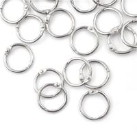 Anillos De Metal Para Encuadernación 50Pcs Anillos De Libro Suelto 15-80mm Abrazaderas De Encuadernación De Oficina Llavero Para Álbumes Y Libros - details 2