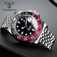 Reloj De Pulsera Automático Tandorio NH35A Date Acero Inoxidable 40mm Inmersión Diversidad Cristal De Zafiro Bisel Rotativo Luminoso - details 8