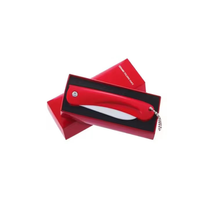 Navaja Sansor Ceramica Rojo - 1