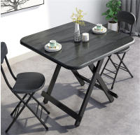 Mesa plegable sencilla CAMPING, mesa cuadrada plegable de madera, mesa de picnic práctica para exteriores, mesa de comedor pequeña para el hogar CAMPING， Mesa de comedor 60*60 70*70 80*80cm - details 1