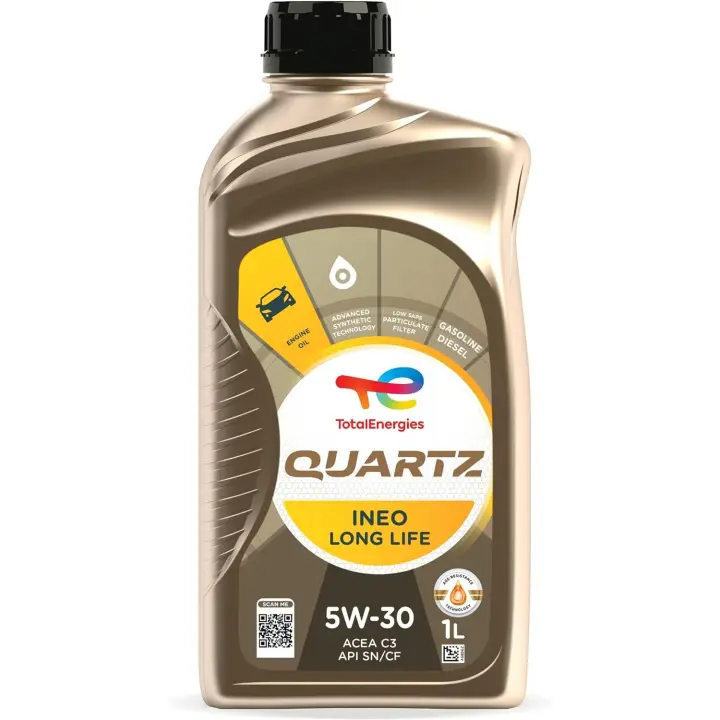 Total  Quartz Ineo LL 5W-30 Lubricante, 1 litro - 1