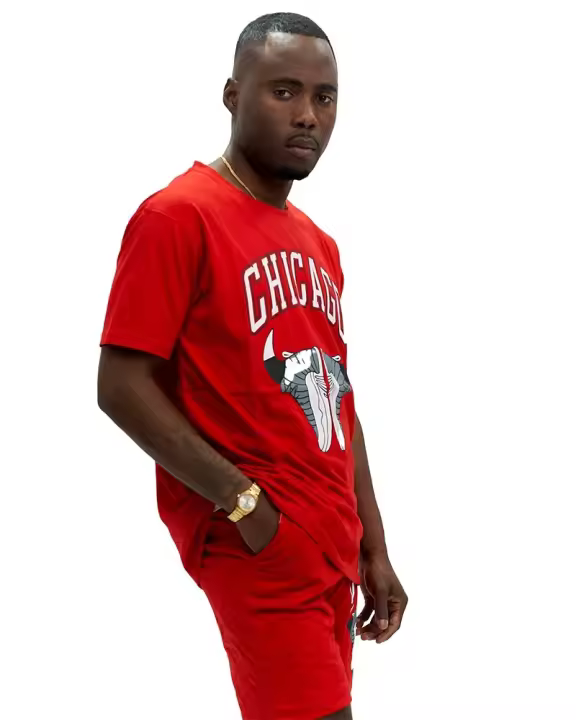 Camiseta Area Zero Roja Chicago Sneakers Tee - 1