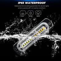Luz De Advertencia LED Para Coche Estroboscópica De Emergencia Para Camiones Y Remolques Con 12 LEDs Pattern Diversos Para 12V 24V Instalación Universal - details 2