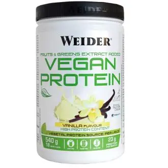 WEIDER VEGAN PROTEIN vainilla 540gr. - 1
