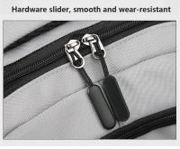 Mochila Hombre Impermeable Con Carga USB Para Oficina Y Negocios 15.6 Pulgadas Laptop Casual Escolar Rucksack Con Bolsillo Para USB - details 5