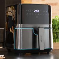 Freidora de Aire sin Aceite 5,5L Cecotec Cecofry Full InoxBlack 5500 Pro. 1700 W, Dietética y Digital, Panel Táctil, Acabados en Acero Inox, Tecnología PerfectCook, Termostato, 8 Modos - details 1