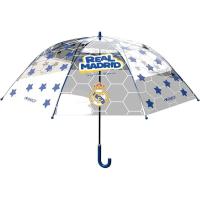 CYP BRANDS - PARAGUAS REAL MADRID / FC BARCELONA - VARIOS MODELOS - 48CM - TRANSPARENTE - PARAGUAS MANUAL - MULTICOLOR - BURBUJA - IDEAL PARA REGALAR - PARA NIÑOS Y NIÑAS - PRODUCTO OFICIAL - MR POPYE - details 0