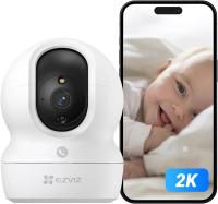 EZVIZ TY1 Cámara Vigilancia Interior 2K 3MP con Giro 360°, Cámara Vigilancia Bebe, Visión Nocturna, Seguimiento Inteligente, Audio Bidireccional, WiFi, Almacenamiento en SD/Nube y Modo Privacidad – Seguridad Inteligente para tu Hogar - Ezviz - details 0
