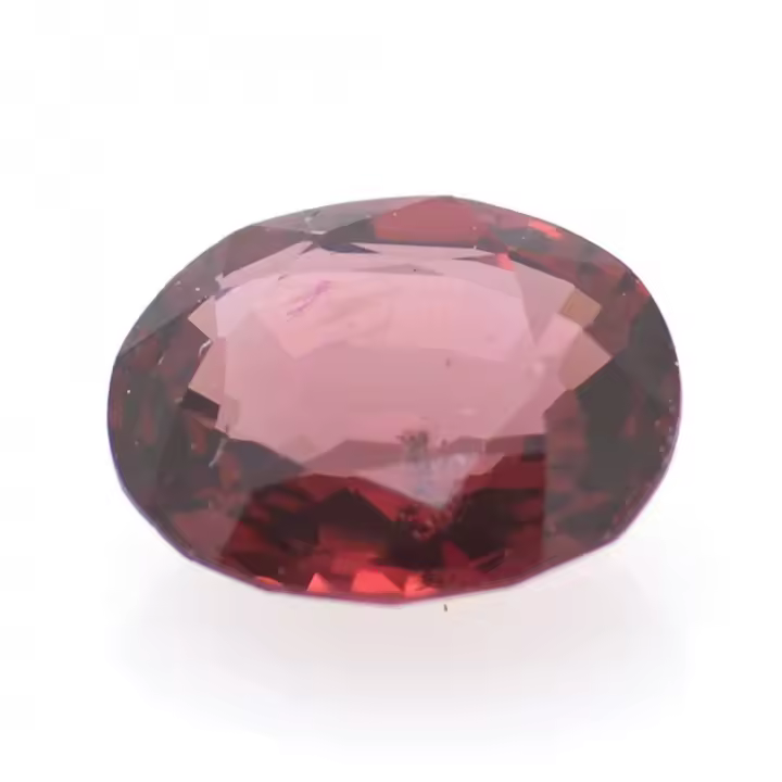 Whynotgems Granate Rodolita 2.19ct Talla Ovalada Sin Tratamiento - 1