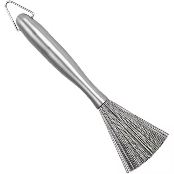 Stainless steel pot brush pot cleaning brush kitchen pot stainless steel pot brush kitchen pot washing gloves stainless steel frying pan brush - 1