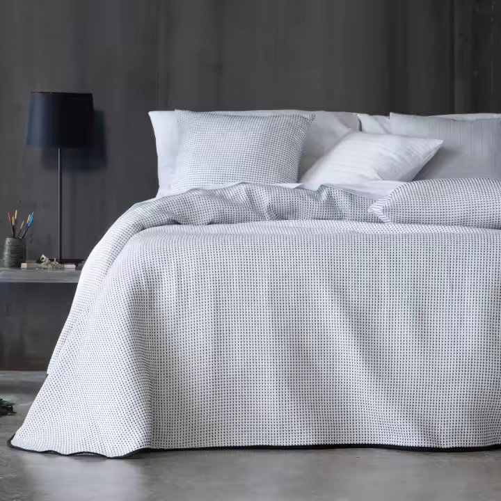 ETHERE MAISON - Colcha jacquard reversible algodón Mirena - 1