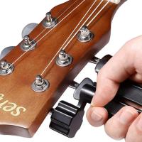 Guitar String Winders Tool 3-In-1 Multifunctional Guitar Tool String Cutter Guitar String Pin Puller Guitar Bridge Pin Puller  (Black) - details 2