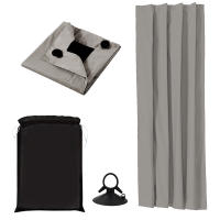Cortina De Ventana Portátil Y Desmontable 100% Blackout Con Ventosas Para Sala De Estar Y Dormitorio Bloqueo De Calor Y Luz Natural Moderno - details 17