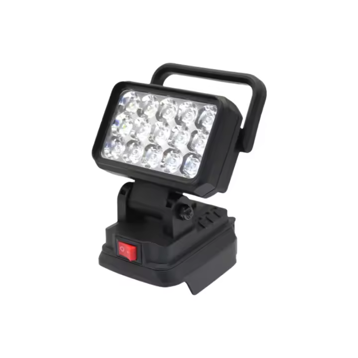 Luz De Trabajo LED Para Batería Makita 18V Luz De Emergencia Portátil Farol Para Camping Lámpara De Inundación - 1
