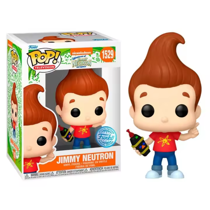 Funko Pop Jimmy Neutron Nickelodeon Slime Edición Especial de Coleccionables - 1