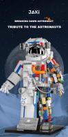 900PCS MOC Spaceman Astronauta Bloques De Construcción Modelo Juguete De Rompecabezas De Aventura Exploratoria Mecánica Regalo De Navidad Para Niños - details 4