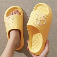 Zapatillas De Verano Para Hombre Antideslizantes Para Baño Con Dibujos De Oso Sandalias De Playa Para Mujer Slides Para Interior Y Exterior - details 12