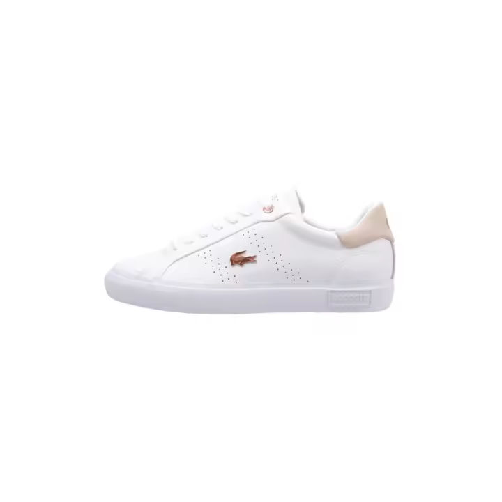 Lacoste POWERCOURT 2.0  Deportivas Planas Mujer Blanco - 1