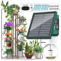 Sistema De Riego Solar Para Jardín Y Balcones Con Riega Drip Automático Kit De Riego DIY Para Huerto Material Metálico - details 0