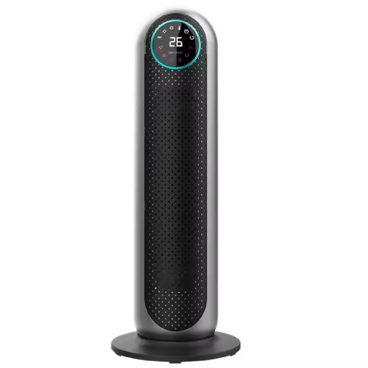 Cecotec Calefactor Baño Cerámico Ready Warm 10150 Smart Ceramic Pro. 2200 W, Termostato Regulable, Pantalla LED, Temporizador - 1