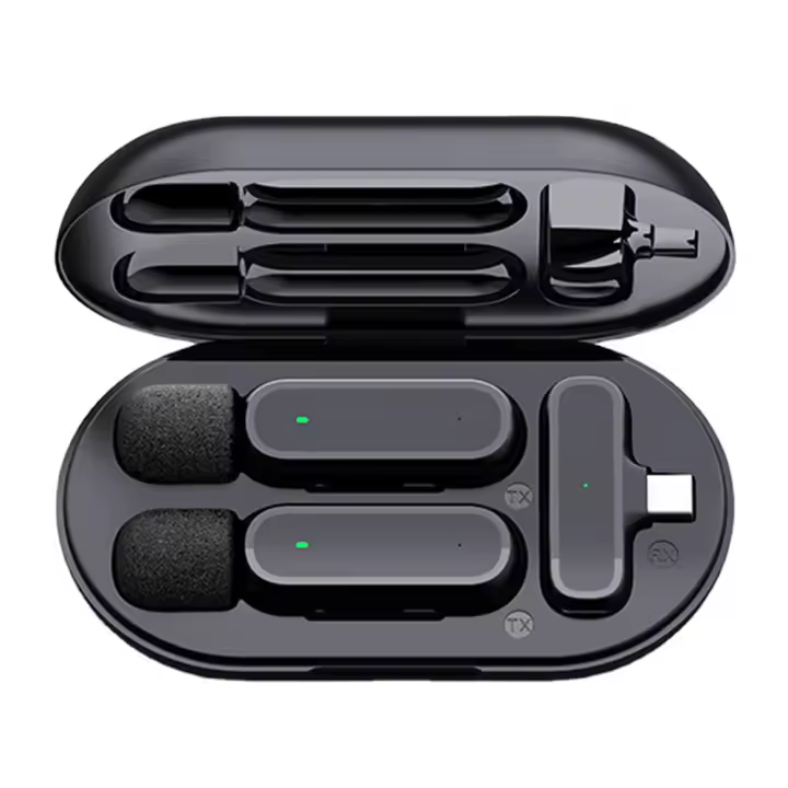 Micrófono Inalámbrico HD Para Xiaomi Mijia Con Cancelación De Ruido Y Dos Micrófonos Para Grabación De Vídeos Cortos En TikTok 20 Metros - 1
