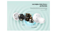 Samsung Galaxy Buds FE - Auriculares Inalámbricos, Cancelación de Ruido Activa, Ajuste Cómodo, 3 Micrófonos, Control Táctil, Bajos Graves - details 4