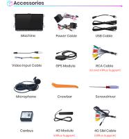 Junsun Android 13 inalámbrico CarPlay Android Auto Radio para Seat Leon MK2 2005 2006-2007 coche Multimedia navegación GPS autorradio - details 24