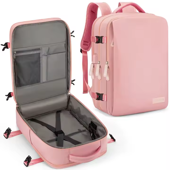 Mochila de viaje para hombre y Mujer, Bolsa para Orden portátil, equipamiento de gran capacidad, mochilas multinacionales expandibles para aviones de Negocios - 1