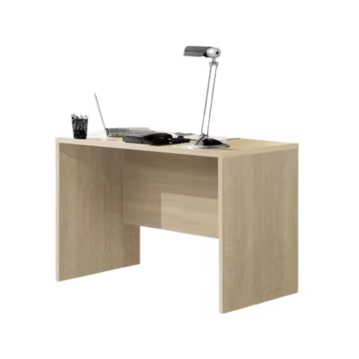 Escritorio White encimera ancha + tablero frontal 75x150x75 cm - 1
