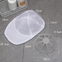 Bolsa De Lavar Lazos Protector De Gorra Y Ropa Pequeña Organizador De Malla Anti-Deformación Para Máquina De Lavar La Ropa - details 2