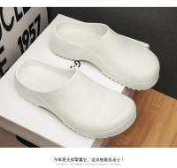 Zapatillas De Hombre Para Jardín Y Pesca Zapatos De Cocina Cómodos Sandalias Impermeables Para Parejas Y Trabajadores Al Aire Libre - details 4