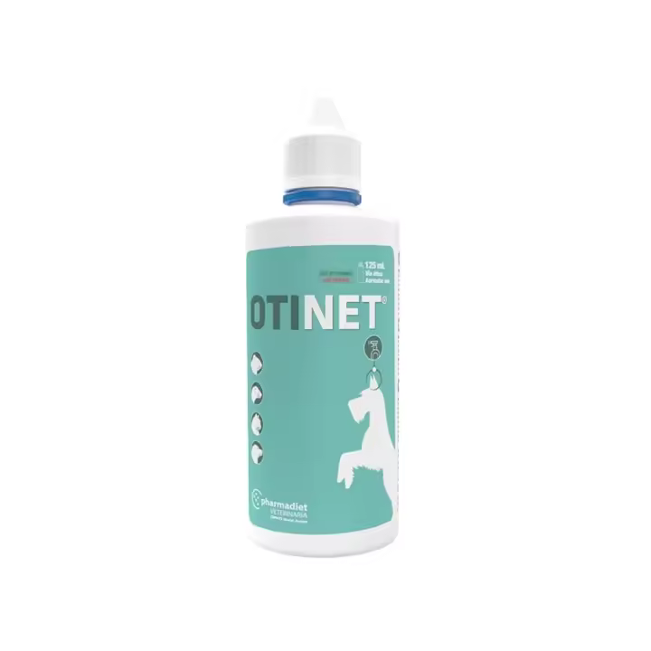 PHARMADIET - Otinet (125 ml) - Higiene del oído externo en Perros, Gatos, Hurones, Conejos y Roedores - 1