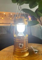 Lámpara Multifuncional Solar Portátil Para Camping Impermeable Luz De Emergencia Con Fuente De Energía LEDLinterna Portátil Para Acampar - details 14