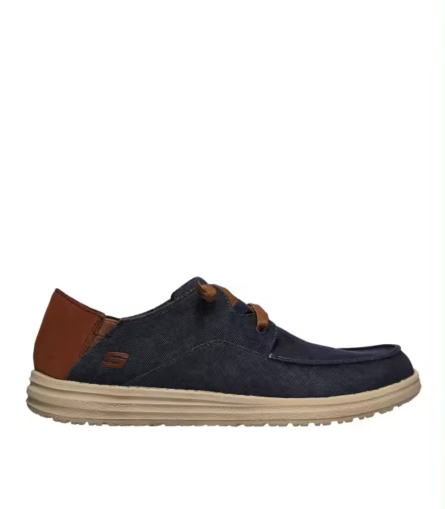 ZAPATILLAS CASUAL CABALLERO SKECHERS Relaxed Fit: Melson - Planon 210116 MARINO - 1
