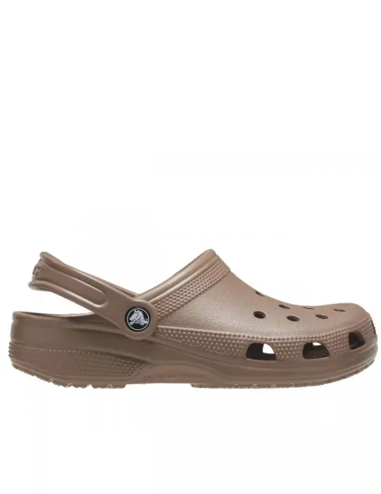 Crocs Zueco Clásico Resistentes Al Agua y Ventilados - Latte - 1