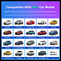 Adaptador De Coche Mini Tamaño 2 En 1 Wireless Carplay Y Android Auto Estilo Oculto Plug & Play Con Adaptador Tipo C - details 8