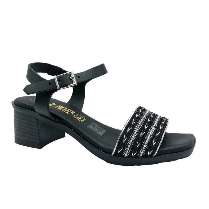 Oh My Sandals - Sandalias tacón pala brillantes mujer - 1