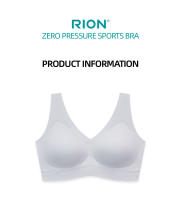 RION Top Deportivo Para Mujer Sujetador De Gimnasio Fitness Con Relleno Crop Top Sin Costuras Para Yoga Sujetador Sin Aros - details 0