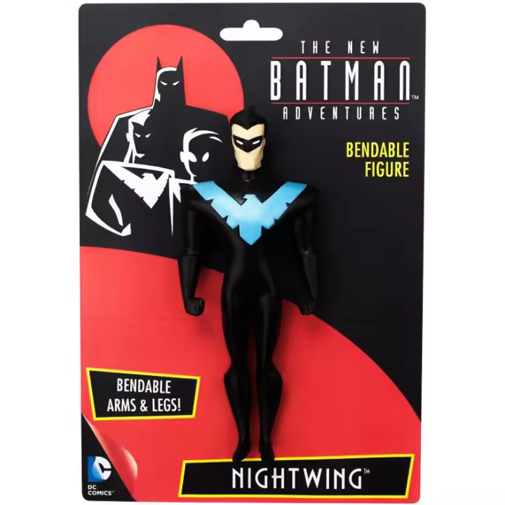 Figura Nightwing Flexible 14 cm NJ Croce Batman Animated Oficial - 1