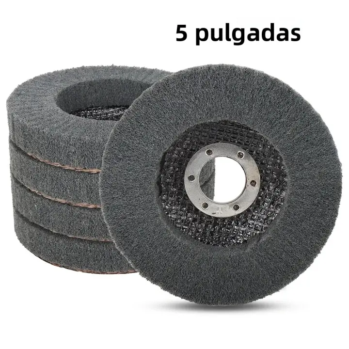 SIFANG Disco De Polvo De Nácar De Nylon Fibra 4/4.5/5 Pulgadas 1PC 800 Grith Para Pulido De Madera Y Metal Con Mezclador De Esmeriladora - 1