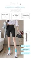 Pantalones De Yoga Para Mujer Verano Con Diseño De Tiburón Cintura Alta Elásticos Levanta Glúteos Exterior Transpirables - details 1