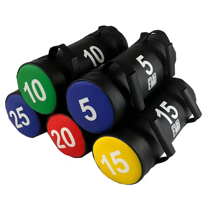 Saco de Arena Fitness FIURI para Entrenamiento de Fuerza y Resistencia - Saco Búlgaro con Asas Resistentes - Levantamiento de Pesas - Sandbag 5kg a 25kg - 1